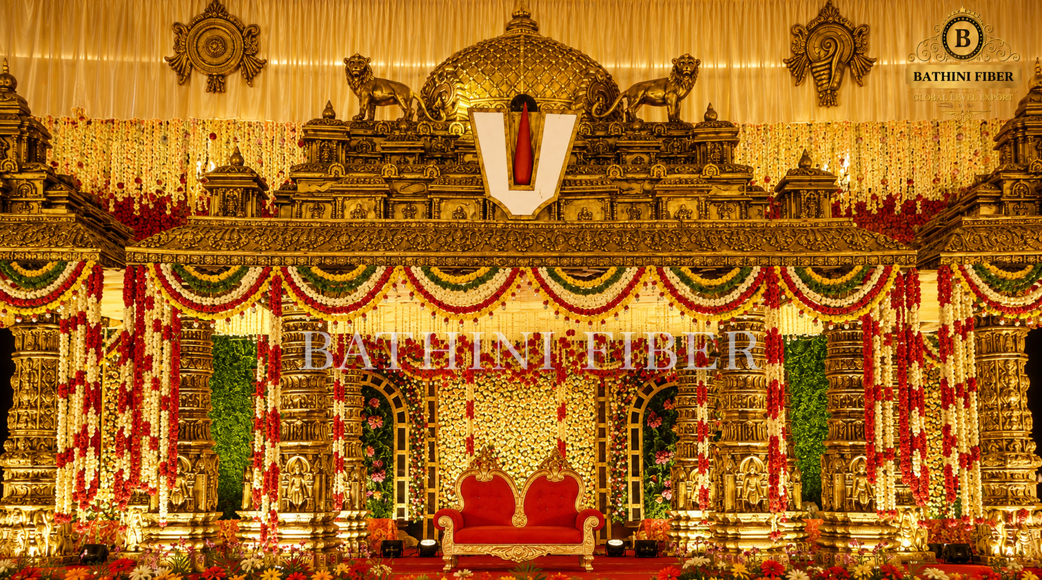 Bathini Fiber premium fiber stage decoration