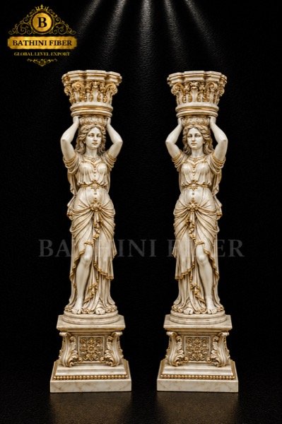Imperial Corinthian Caryatid Pillar