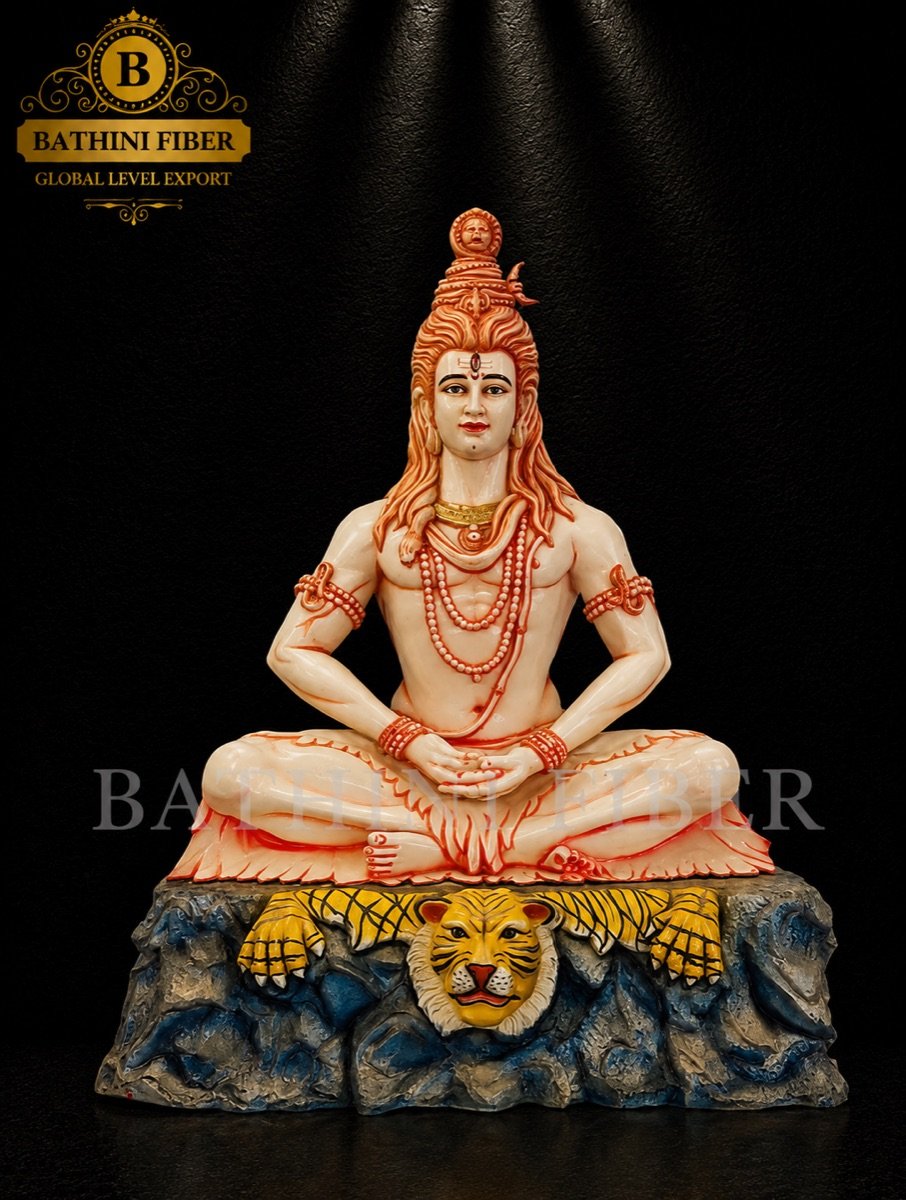 Meditative Mahayogi Shiva Statue