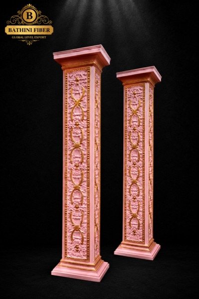 Royal Blush Floral Heritage Pillar