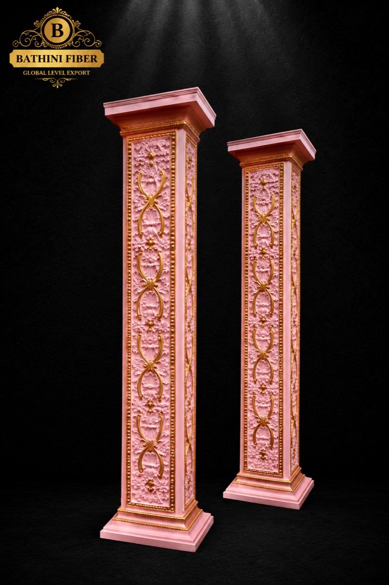 Royal Blush Floral Heritage Pillar