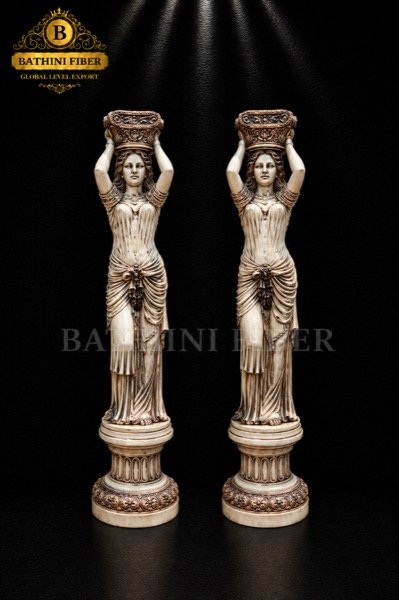 Royal Caryatid Goddess Pillar