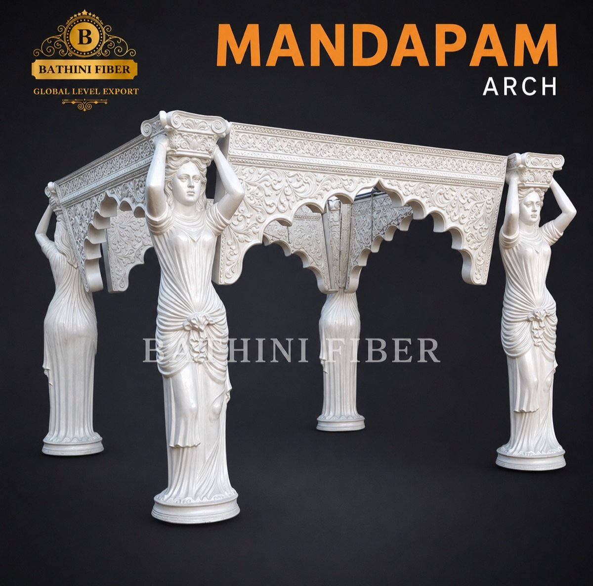 Royal Caryatid Mandapam Arch
