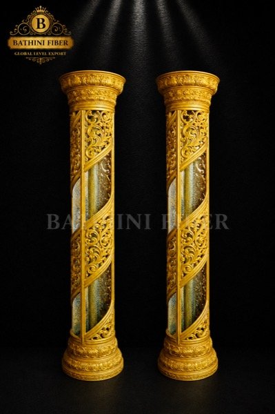 Royal Spiral Crystal Column Pillar