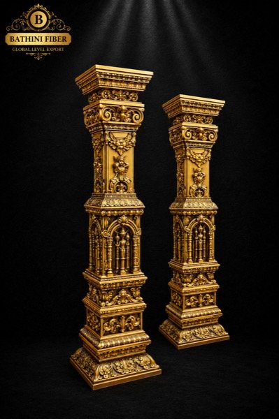 Royal Temple Heritage Sculpted Pillar