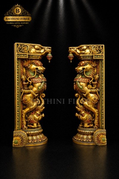 Royal Yali Guardian Entrance Pillar
