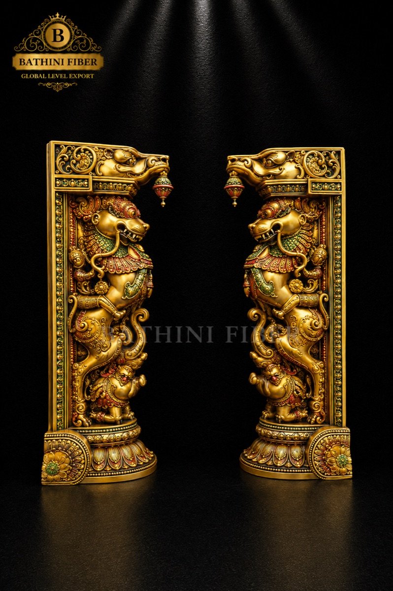 Royal Yali Guardian Entrance Pillar